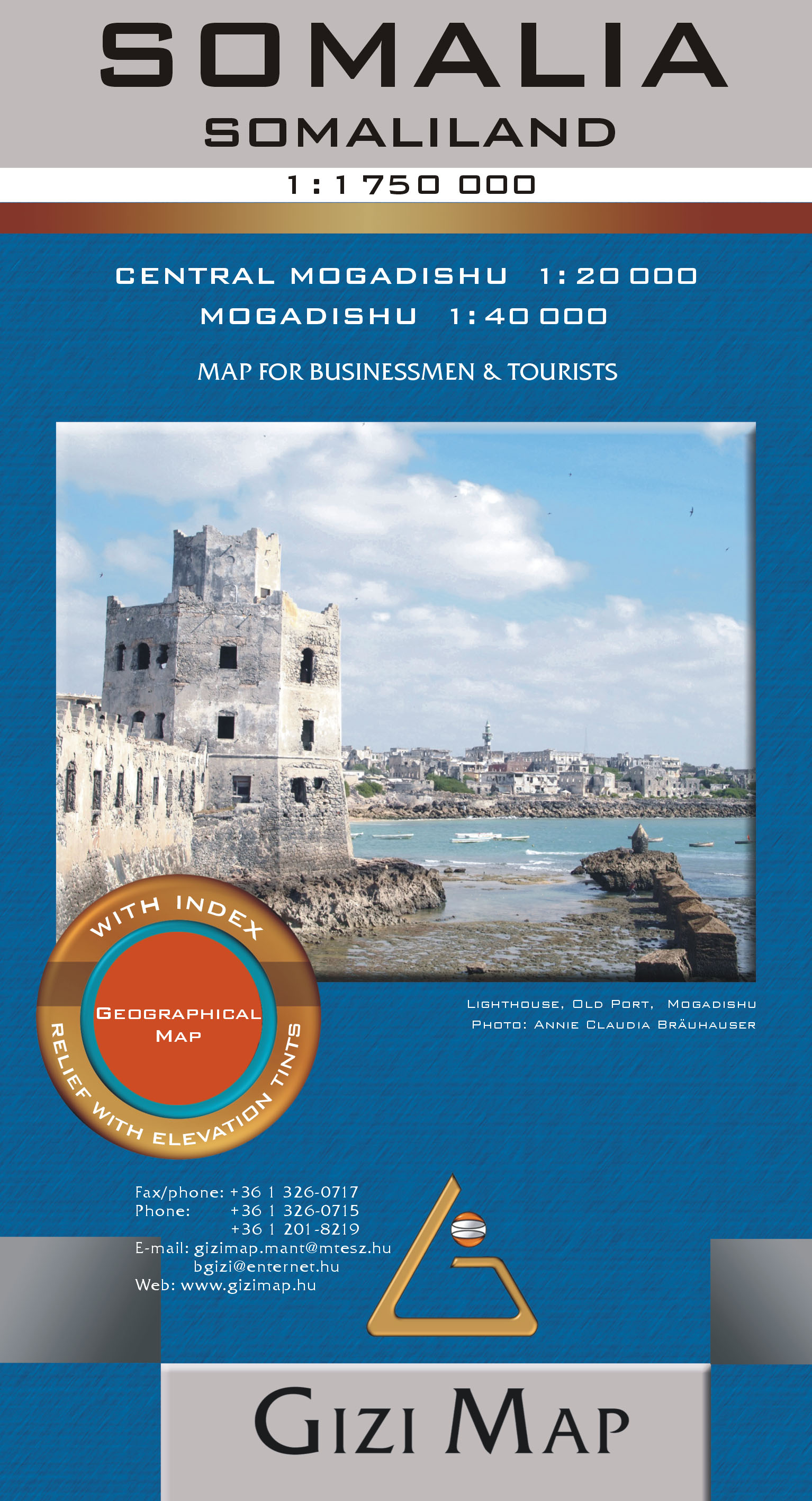 Mogadishu 1:40.000 / 20.000 inset map