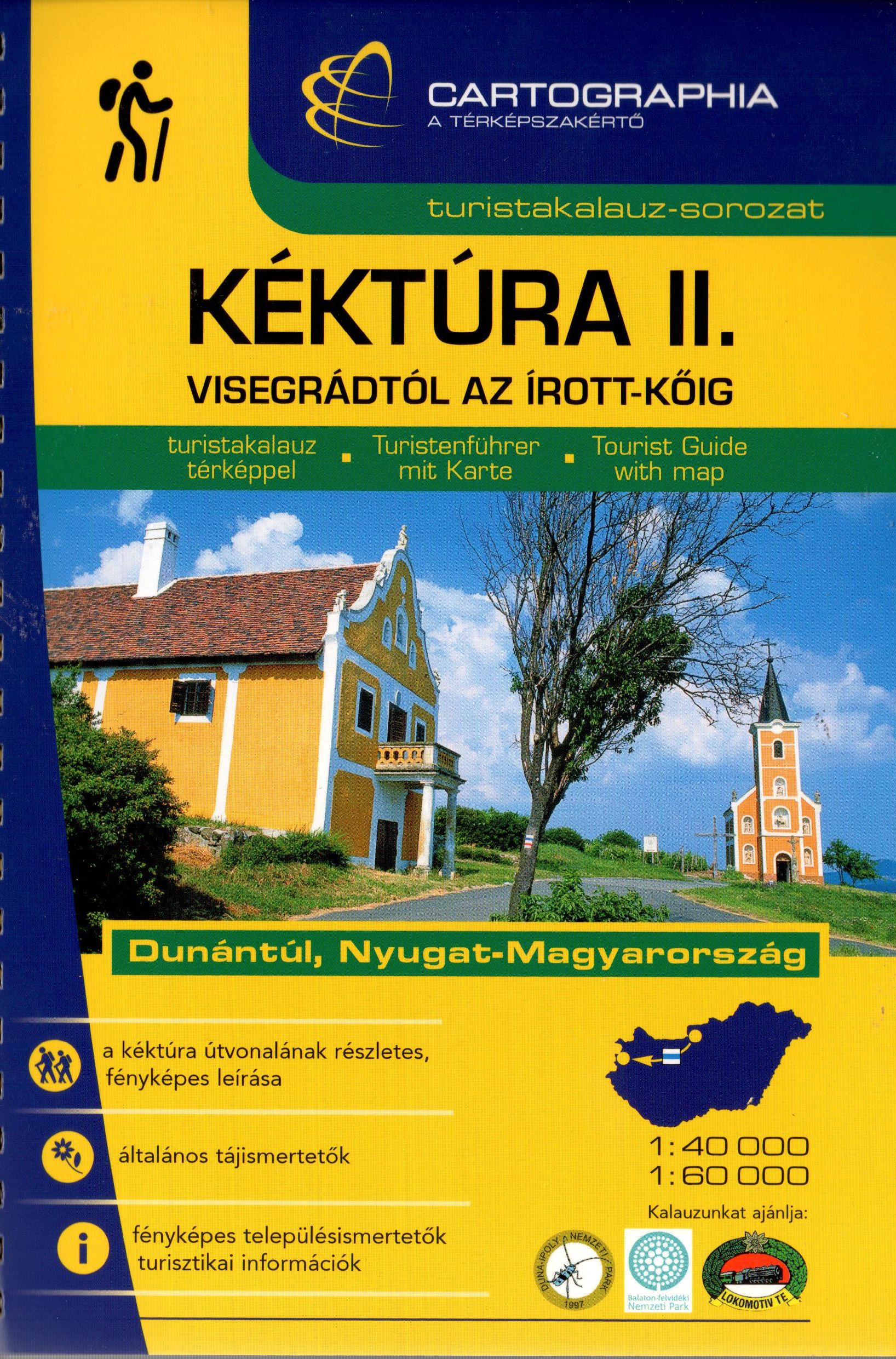 NW-Hungary: Írottkő (Austrian border)-Visegrád. Detailed tourist info in Hungarian