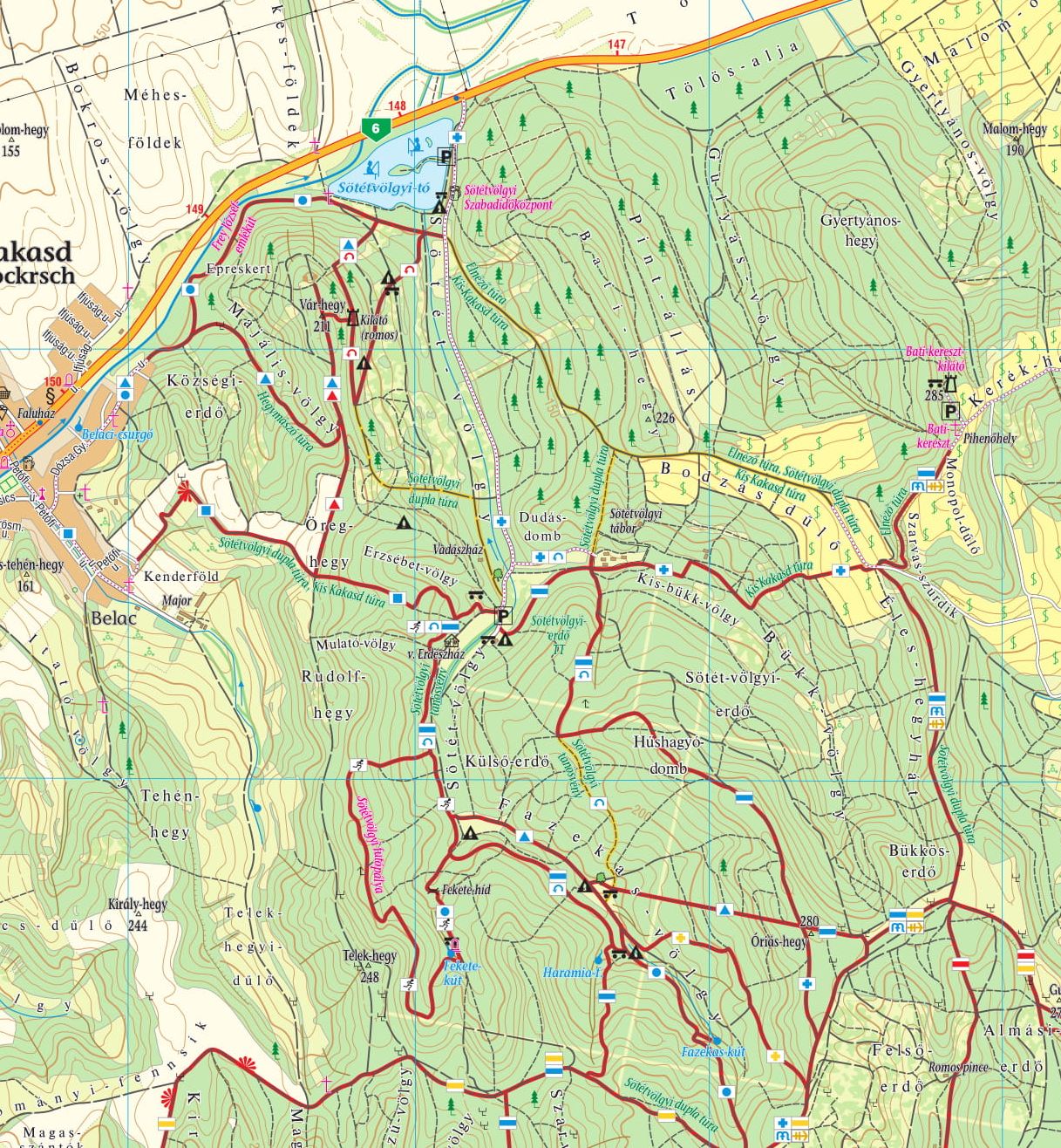 Szekszárd/Gemenc sample map: Sötétvölgy