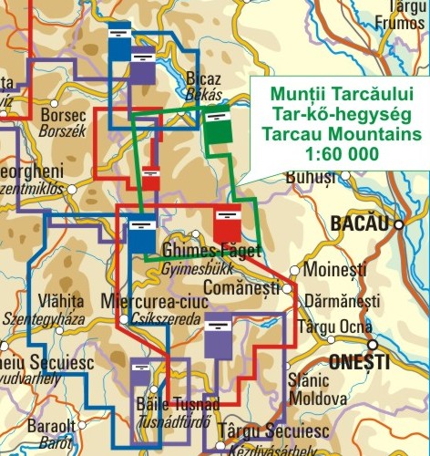 See the environs of Tarcau map