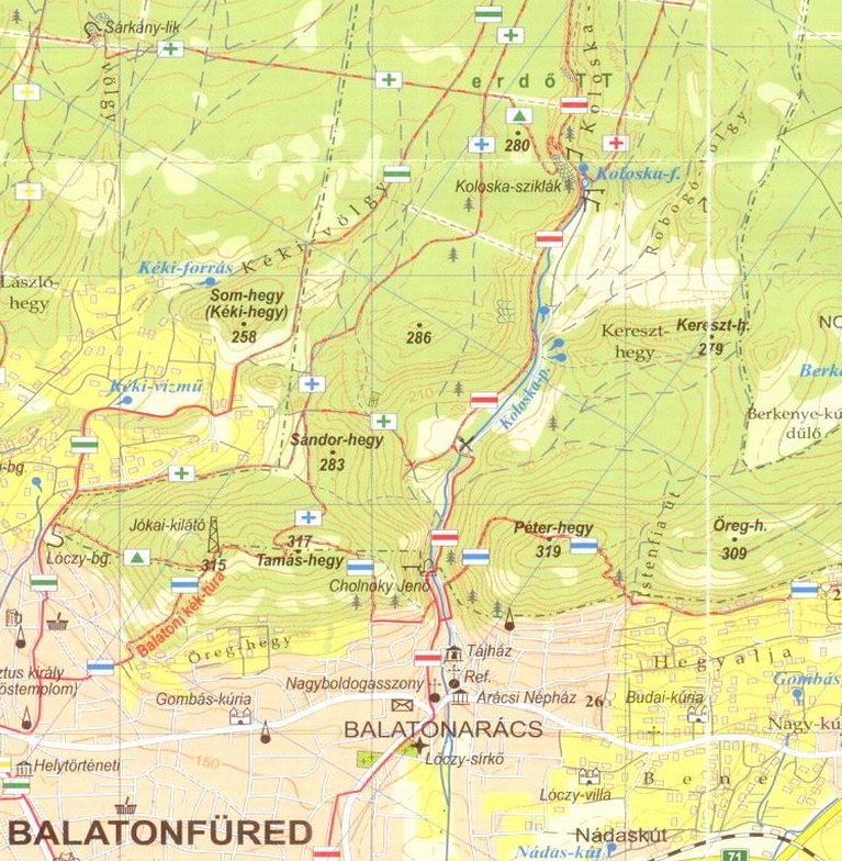 Balaton riviera: environs of Balatofüred