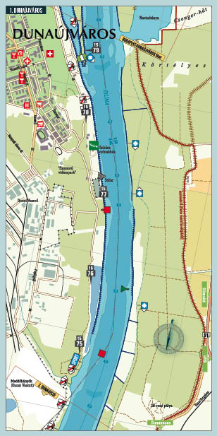 Danube 4 watersport map sample 1