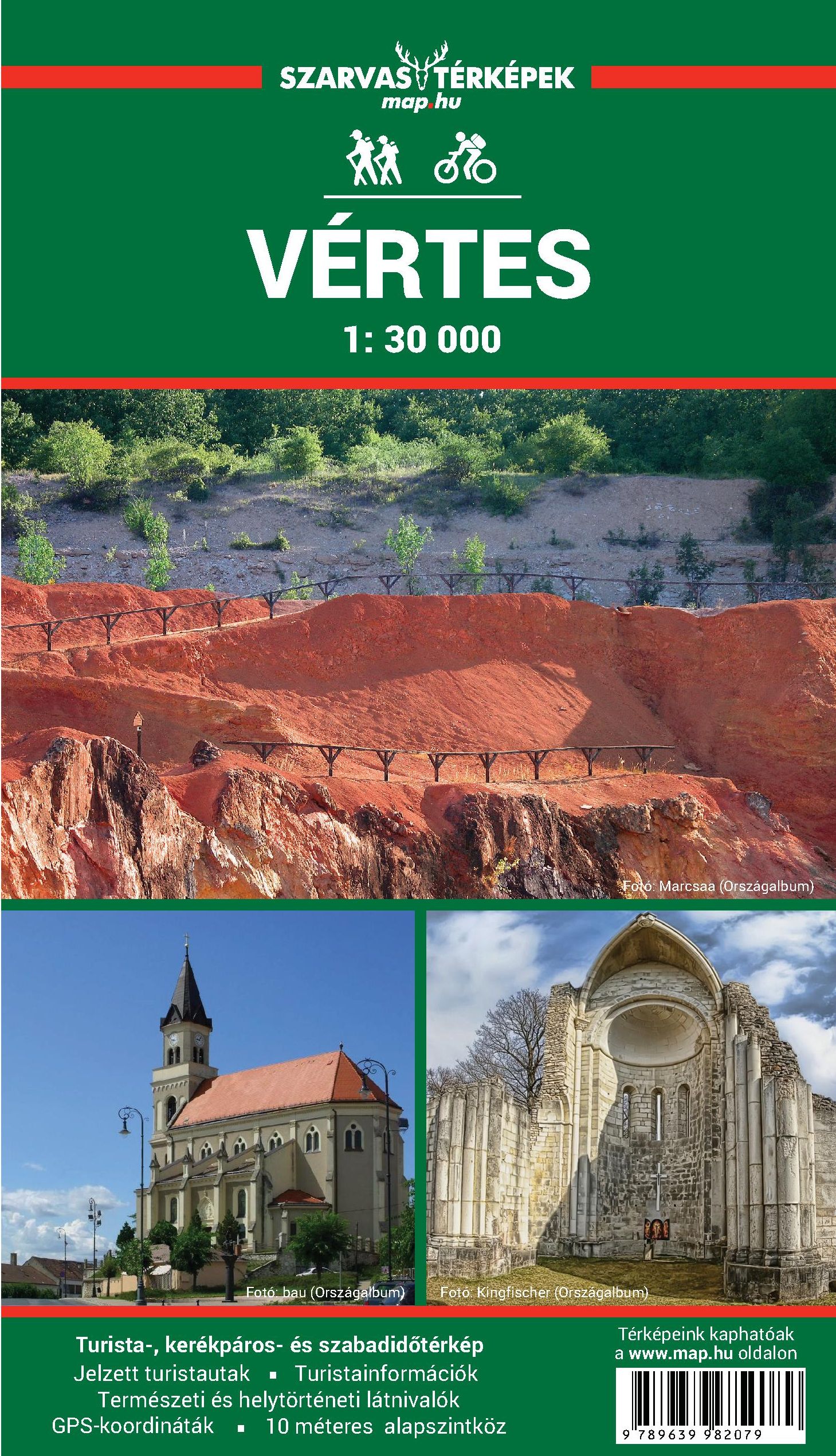 Inset maps: Oroszlány, Mór, Csákvár 1.15.000