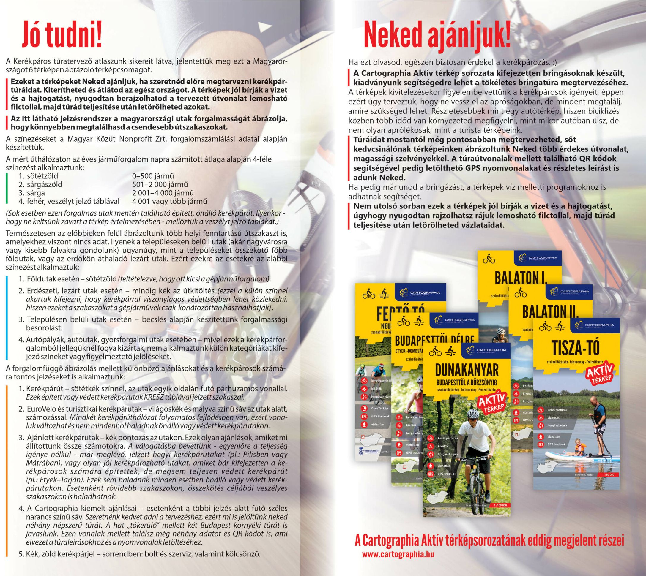 Magyarország biciklis útvonaltervező szöveges mintaoldal