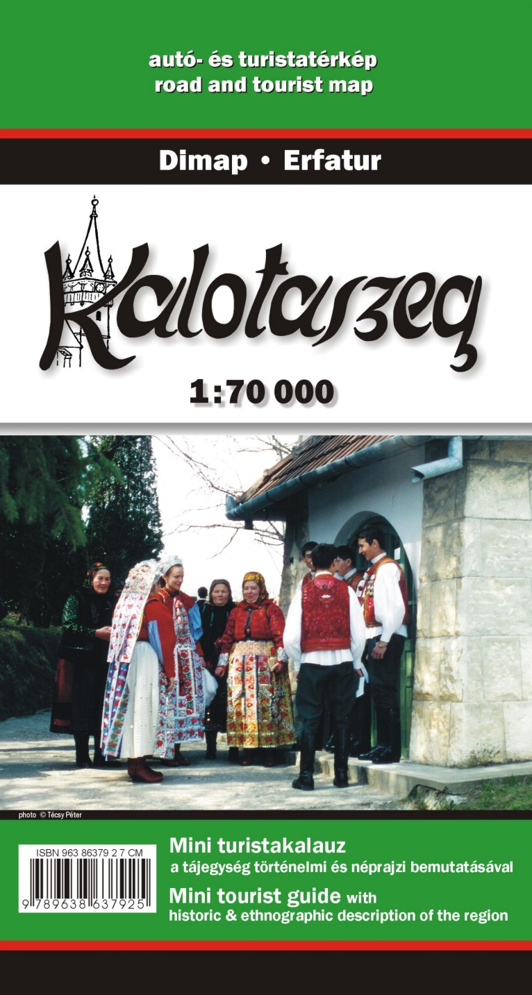 Kalotaszeg turista információs térkép
